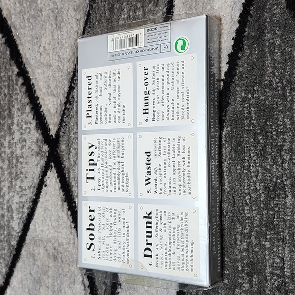 VINTAGE HOW DRUNK? 6- COASTERS & 4- MINI BEER MUG SHOT GLASSES BUNDLE PRICE FIRM - Picture 4 of 15